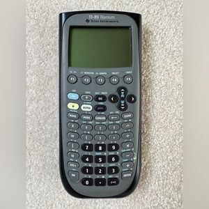 Texas Instruments TI-89 Titanium Graphing Calculator - Black and Gray
